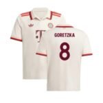 Bayern München Leon Goretzka 8 Third Trikot Kinder Minikit 2024-2025