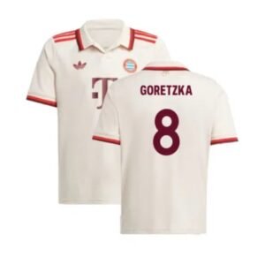 Bayern München Leon Goretzka 8 Third Trikot Kinder Minikit 2024-2025