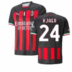 AC Mailand Simon Kjaer 24 Home Trikot 2022-2023