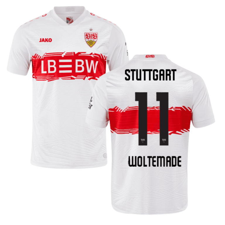 VfB Stuttgart Nick Woltemade 11 Home Trikot 2025-2026