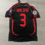 AC Mailand Paolo Maldini 3 UCL Third Retro Trikot 2006-2007