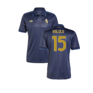 Juventus Pierre Kalulu 15 Third Trikot 2024-2025