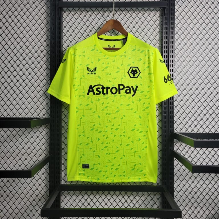 Wolves FC Away Trikot 2023-2024 - Grün