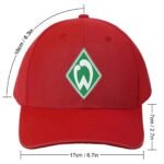 Unisex Werder Bremen Baseball Cap Verstellbar Reine Farbe Baseballkappe Mütze