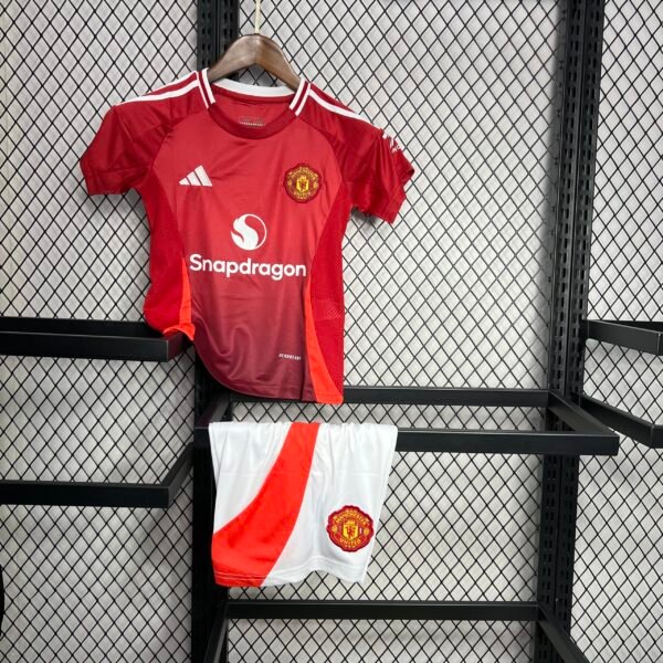 Manchester United Cristiano Ronaldo 7 Heimtrikot Kinder Mini Kit 2024-2025