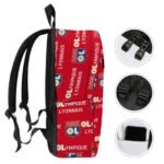 Olympique Lyonnais Unisex Backpack Rucksack Outdoor Wanderrucksack