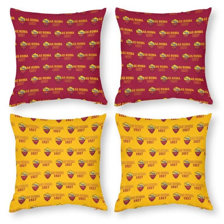 AS Rom Dekorative 4er Set Kissenbezüge Kissenhülle Sofakissen Bezug