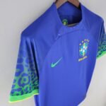 Brasilien Auswärtstrikot Kinder Minikit WM 2022 ( Aufdruck Dein Name )