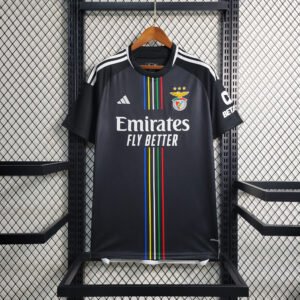 SL Benfica Away Trikot 2023-2024 - Schwarz