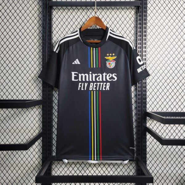SL Benfica Away Trikot 2023-2024 - Schwarz