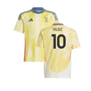 Juventus Kenan Yildiz 10 Auswärtstrikot Kinder 2024-2025