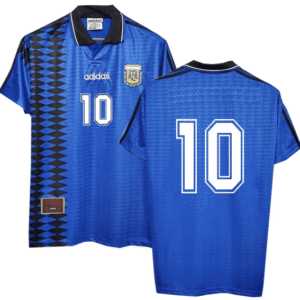 Argentinien Diego Maradona 10 Away Retro Trikot WM 1994