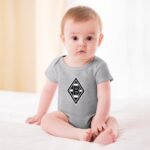 Monchengladbach Baby Bodysuit Strampler Schlafanzug Mit Kurzen Ärmeln