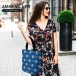 Leicester City Frauen Tragetasche Oxford-Stoff Einkaufsbeutel Tote Bag