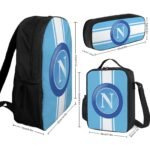 SSC Neapel Student Schulranzen Lunchbag Stifttasche Kombination