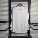 Real Madrid Retro Langarm Home Trikot 2009-2010 - Weiß