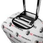 SC Freiburg Gepäckschutz Elastisches Design Staubdicht Und Anti-Kratz-Gepäckhülle