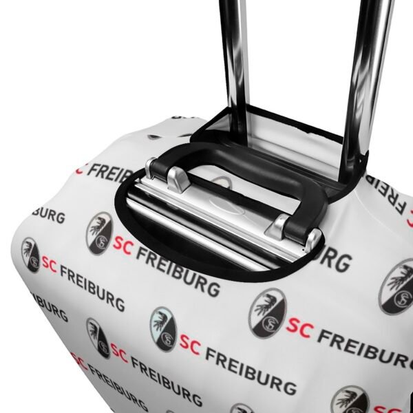 SC Freiburg Gepäckschutz Elastisches Design Staubdicht Und Anti-Kratz-Gepäckhülle