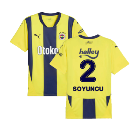 Fenerbahçe S.K. Çağlar Söyüncü 2 Home Trikot 2024-2025