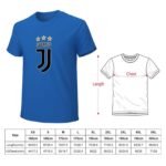 Juventus FC Core Stretch Slim Cneck Gildan Tee T-Shirt Herren