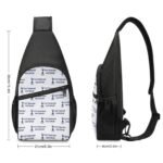 Tottenham Hotspur Crossbody Backpack Leichte Umhängetaschen Sling-Rucksack