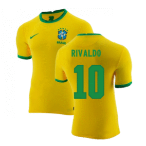 Brasilien Rivaldo 10 Home Trikot 2020-2021