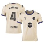 FC Barcelona Ronald Araújo 4 Away Trikot 2025-2026