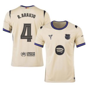 FC Barcelona Ronald Araújo 4 Away Trikot 2025-2026