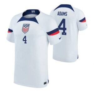 USA Tyler Adams 4 Home Trikot WM 2022