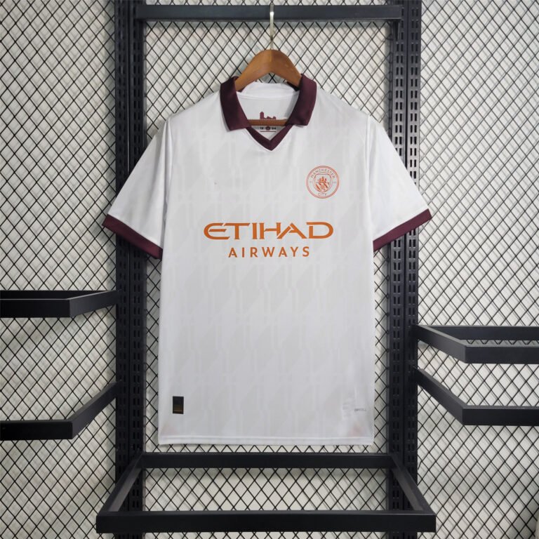 Man City Erling Haaland 9 Away Trikot 2023-2024