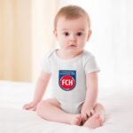FC Heidenheim Baby Bodysuit Strampler Schlafanzug Mit Kurzen Ärmeln
