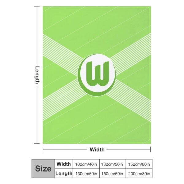 VfL Wolfsburg Decken, Superweiche Decken, Verschiedene Größen Von Decken