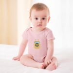 Argentinien Baby Bodysuit Strampler Schlafanzug Mit Kurzen Ärmeln