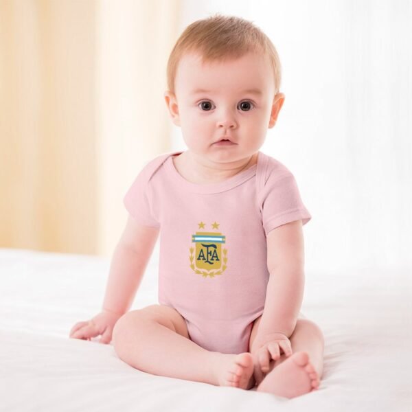 Argentinien Baby Bodysuit Strampler Schlafanzug Mit Kurzen Ärmeln