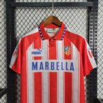 Atletico Madrid Retro Home Trikot 1995-1996