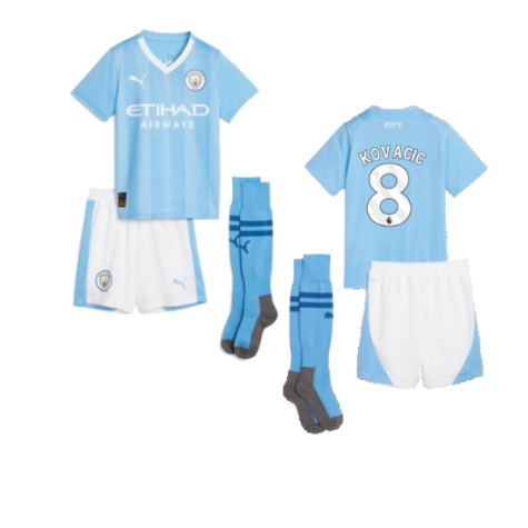 Man City Mateo Kovacic 8 Heimtrikot Kinder 2023-2024