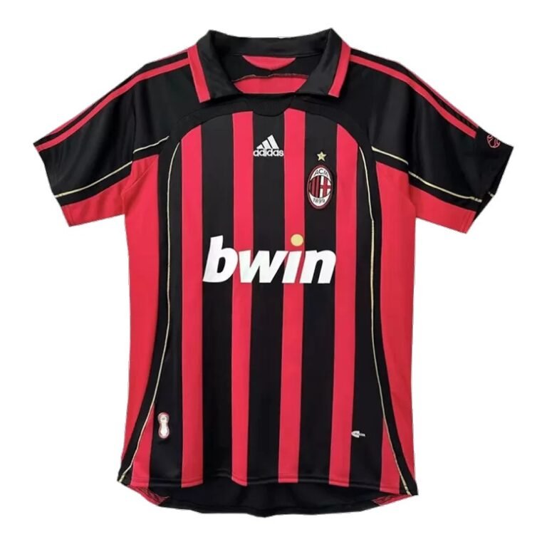 AC Mailand Kaka 22 Retro Home Trikot 2006-2007
