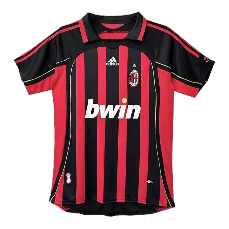 AC Mailand Kaka 22 Retro Home Trikot 2006-2007 AC Mailand Kaka 22 Retro Home Trikot 2006-2007