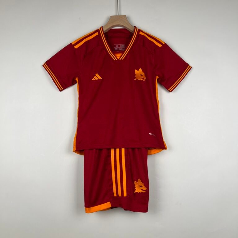 AS Rom Heimtrikot Kinder Mini Kit 2023-2024