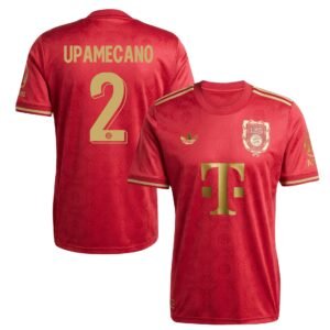 FC Bayern München 125 Jahre Dayot Upamecano 2 Jubiläumstrikot 2024-2025