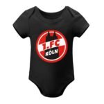 FC Köln Baby Bodysuit Strampler Schlafanzug Mit Kurzen Ärmeln