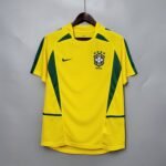 Brasilien Home Retro Trikot WM 2002