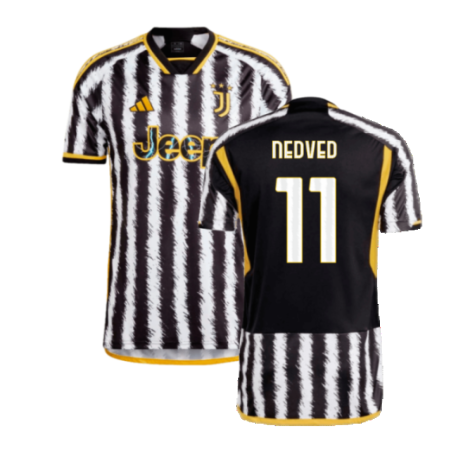 Juventus Pavel Nedvěd 11 Home Trikot 2023-2024 Juventus Pavel Nedvěd 11 Home Trikot 2023-2024