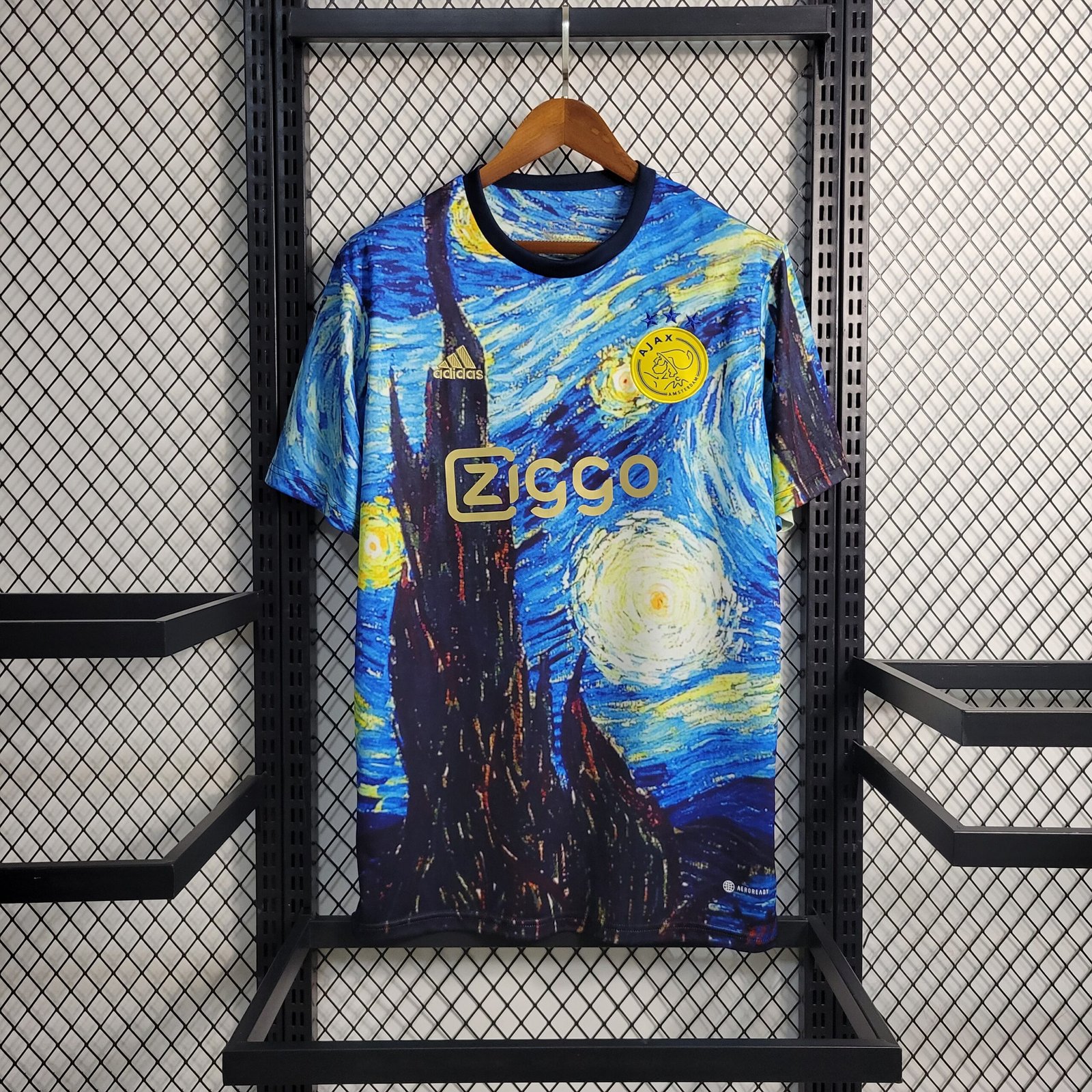 Ajax X Van Gogh Sondertrikot 2023-2024 Ajax X Van Gogh Sondertrikot 2023-2024