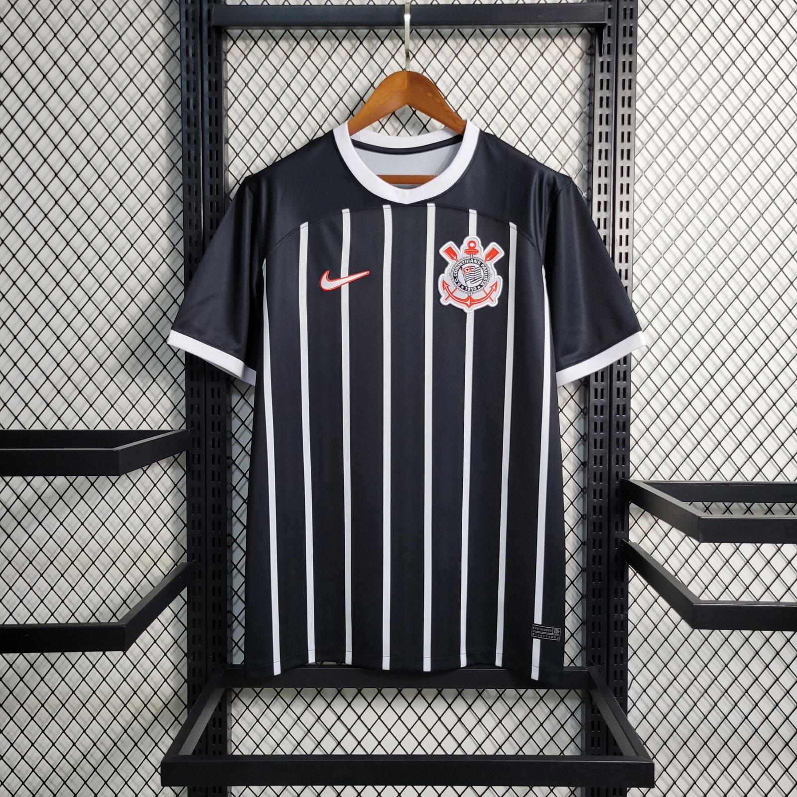 Corinthian Away Trikot 2023-2024 - Schwarz Corinthian Away Trikot 2023-2024 - Schwarz