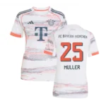 FC Bayern München Thomas Müller 25 Frauen Away Trikot 2025-2026