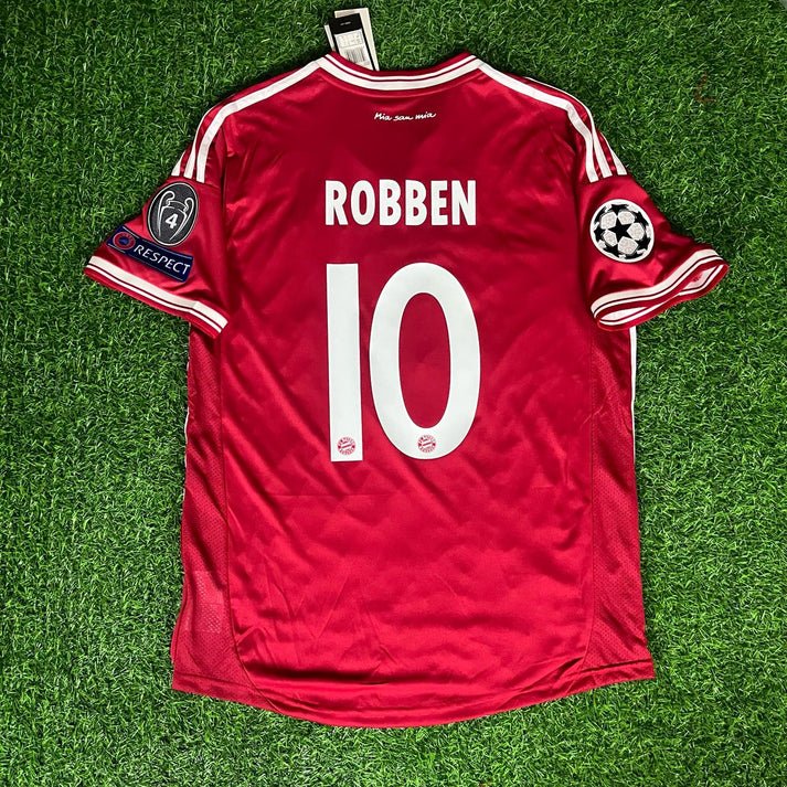 FC Bayern München Arjen Robben 10 Retro UCL Home Trikot 2013-2014