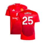 Manchester United Jadon Sancho 25 Home Trikot 2024-2025