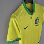 Brasilien Heimtrikot Kinder Minikit WM 2022 ( Aufdruck Dein Name )