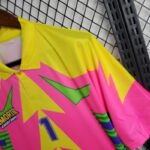 Mexiko Jorge Campos Klassisch und Retro Torwart Trikot - Rosa